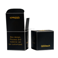 Boîte cadeau pliable en carton en forme de carte, personnalisable avec logo et impression, pour huiles essentielles (5ml, 1ml)