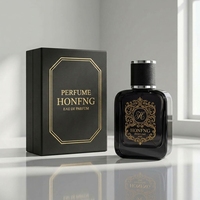 Flacon de parfum carré noir en verre transparent de haute qualité, personnalisable avec couvercle – Meilleures ventes
