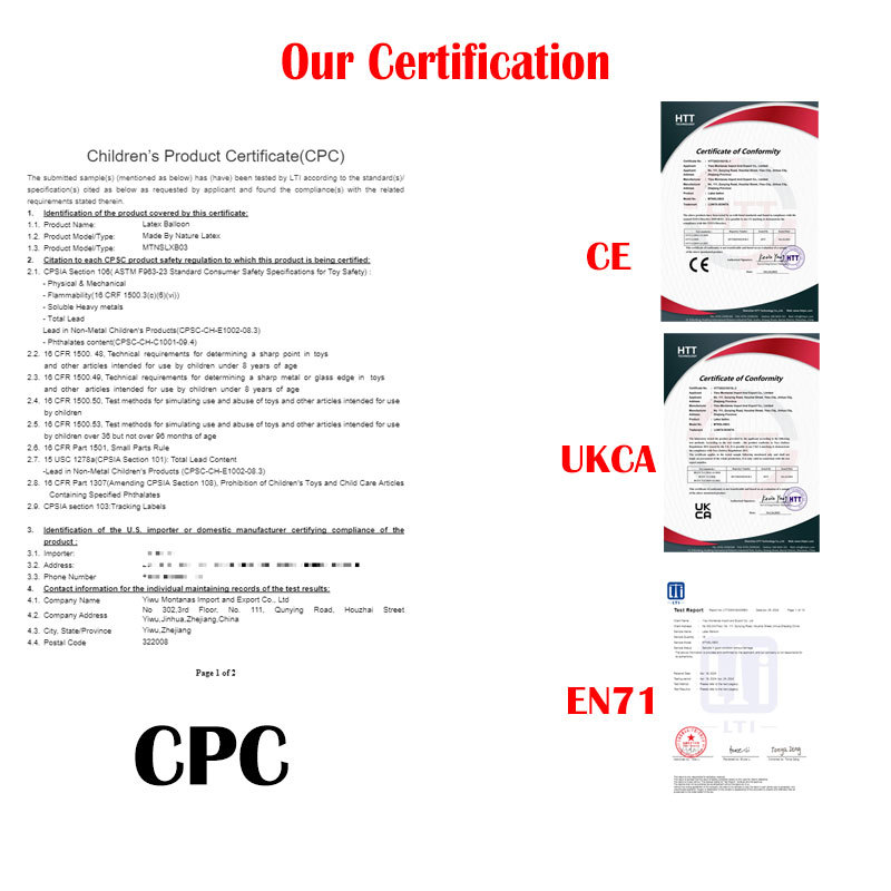 Certification