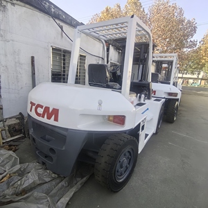 מלגזות TCM FD70Z8 משומשות במשקל 7 טון עם הזזה צידית, מלגזות 7 טון, מנועי דיזל במשקלים 5, 7 ו-10 טון זמינות למכירה - Product Image 6
