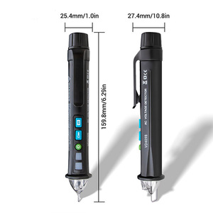 Detector de voltaje de CA sin contacto, localizador LED de 12V-1000v VD409B Crcuit, medidor, rastreador de cable de pluma - Product Image 2