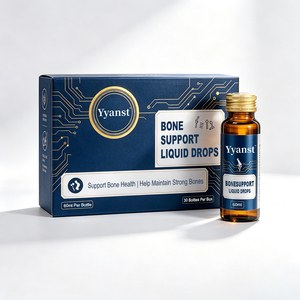 Liquide Oral de Soutien Osseux Marque Blanche OEM 60ml 30 Bouteilles Compléments Alimentaires à Base de Plantes pour Maintenir des Os Forts et Sains Bien-être Adulte - Product Image 1
