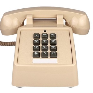 Téléphone antique en plastique ABS de Chine, sonnerie mécanique, vintage, bureau, hôtel, téléphone <span class=keywords><strong>fixe</strong></span>, domicile - Product Image 5