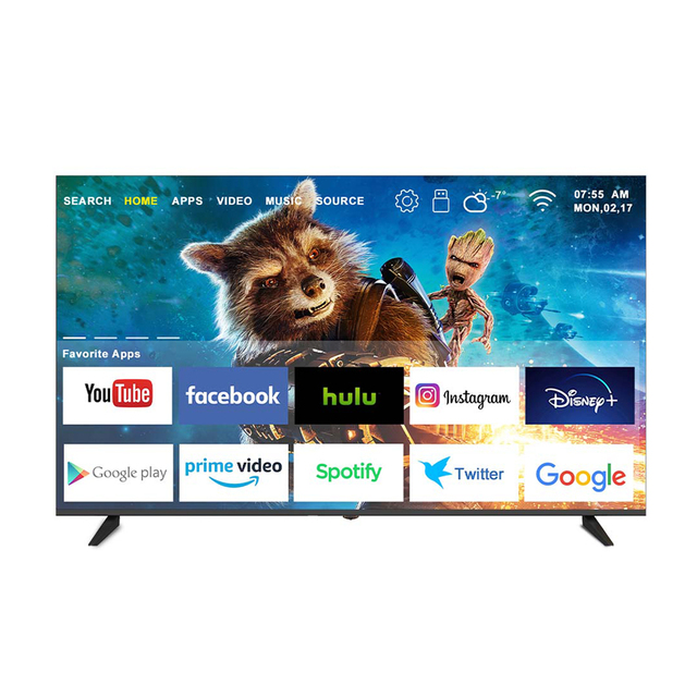 Small Size Curved 32 Inches LED LCD 4K Android Smart TV HDTV with WiFi from China for Bathroom Use