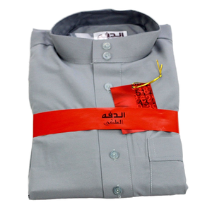 da uomo tradizionali musulmani 2 pezzi Casual a maniche lunghe per la <span class=keywords><strong>preghiera</strong></span> Choli stile musulmano Thobe inverno - Product Image 2