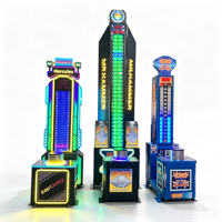 Machine de jeu d'arcade de boxe à monnayeur, modèle classique de jeu de frappe 'Biggest Hammer', prix usine