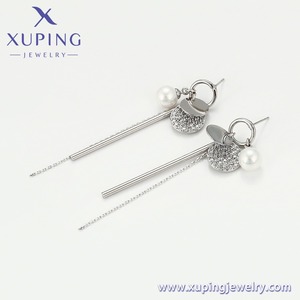 A00507743 Joyería XUPING al por Mayor, Pendientes Largos <span class=keywords><strong>de</strong></span> Moda con Borlas para Mujer - Product Image 4