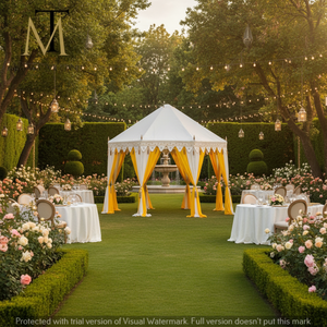 Garden Pavilion, Event <b>Canopy</b>, Catering <b>Tent</b>, Marquee <b>Canopy</b>, Hospitality Pavilion luxury <b>tent</b> - Product Image 4