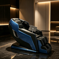 Silla de Masaje de Oficina 4D con IA, Modelo 2026, Compresión de Bolsas de Aire para Todo el Cuerpo, Reclinable de Gravedad Cero con Altavoz Bluetooth