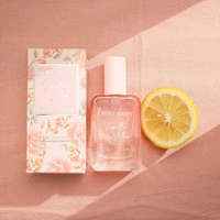 KOSY MOSY 30ml Parfum EDP pour femmes, senteurs fruitées, vanillées et florales, flacon carré dégradé, coffret cadeau, étiquette privée personnalisée