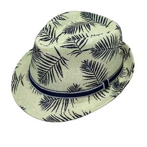 어린이 록 인쇄 맞춤형 인쇄 로고 밀짚 페도라 모자 패션 - Product Image 6