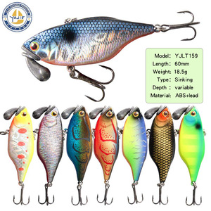 Señuelo vibrador Yajie de 60 mm y 18.5 g, cebo duro para la pesca de lubina - Product Image 2
