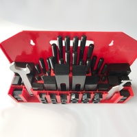 Kit complet de pinces à fente en T durables, 58 pièces, pour machines-outils de fraisage et de tournage