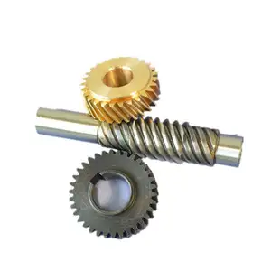 Manufacturer custom worm gear customized bronze worm and worm gear