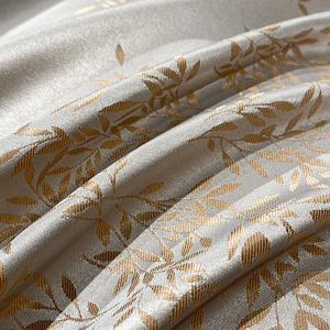 Di lusso in cotone 4 pezzi in cotone tinta unita Jacquard Set copricodone copripiumino da regalo Premium - Product Image 3