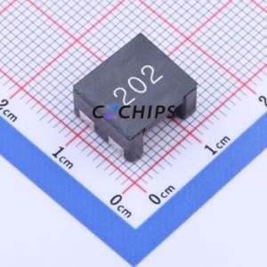 PCAQ1211MW-202 Common Mode Filter SMD-4P,12x10.8mm RF 2 125V 4A 2kOhm@100MHz - Product Image 1