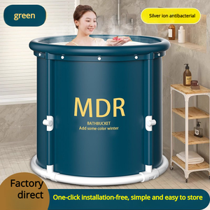 <span class=keywords><strong>Baignoire</strong></span> <span class=keywords><strong>pliable</strong></span> 2025, <span class=keywords><strong>baignoire</strong></span> portable, <span class=keywords><strong>coussin</strong></span> de bain intérieur/extérieur, <span class=keywords><strong>baignoire</strong></span> <span class=keywords><strong>pliable</strong></span> en PVC, utilisation en extérieur, installation rapide - Product Image 2