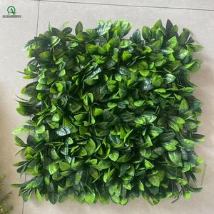 Panneau de clôture artificielle en buis et <span class=keywords><strong>jasmin</strong></span> de 20 x 20 pouces, haie de lierre, haie de topiaire, mur végétal, toile de fond pour balcon et patio - Product Image 3