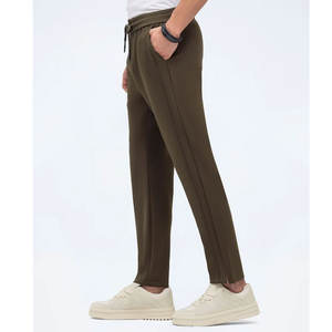 Pantalones de chándal lisos de color liso para hombre Pantalones de chándal personalizados de alta calidad - Product Image 2