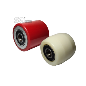 SQ Komplette Sammlung von Gabelstapler Rigid Style Hydraulic Ground Cattle Zubehör Custom Nylon Drum Wheel Drive Kleine Rollen - Product Image 2