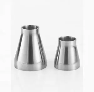 Stainless steel sanitary welding size head reducer joint concentric size head reducer reducer pipe