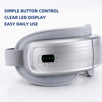 Masque de massage oculaire sans fil haut de gamme OEM ODM avec compression d'air, compresse chaude, vibration, musique, pliable et rechargeable