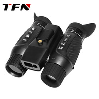 Jumelles 3D TFN avec vision nocturne, lunettes de vision nocturne 4K, IR à 7 niveaux, photo 96MP, batterie 4500mAh, idéales pour la chasse nocturne et le camping en plein air