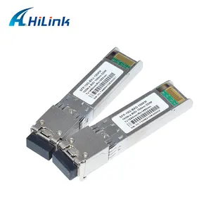 单工液晶10GBase SFP BiDi 100公里SFP + 120公里迷你GBIC 1490/1550纳米单光纤DOM