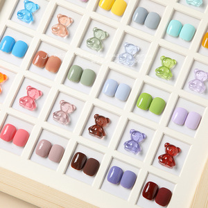 Ailanuo ชุดกาวทาเล็บ24สี15มล. กาวทาเล็บแบบโฟโตเทอราปีมีหลายสีผู้จำหน่ายกาวทาเล็บ - Product Image 3