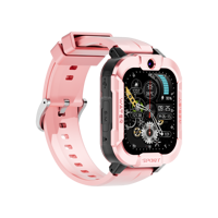 Jam Tangan GPS 4G untuk Anak dengan Kompas, Tahan Air IP67, Alarm Magnetik, Panggilan Video SOS, Layar LCD, Kompatibel dengan Kartu SIM