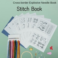 Kit de broderie DIY moderne et simple, style chinois, pour livre de motifs, avec aiguille et fil, souvenir, vente en gros, modèle de luxe A3599