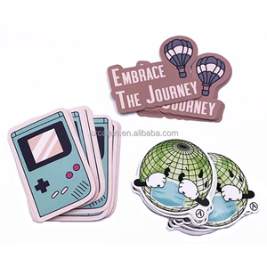 Op maat gemaakte uitgesneden 3 inch CMYK-kleuren vierkleurenprint weggeef sticker vel cartoon logo waterdichte vinyl PP holografische label - Product Image 2