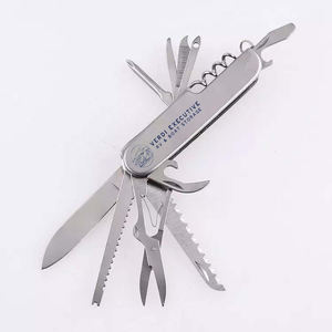 سلسلة مفاتيح سويسرية متعددة الأغراض, سلسلة مفاتيح سويسرية بشعار مخصص ، متعددة الأغراض ، تكتيكية ، قابلة للطي ، للنجاة ، للتخييم في الهواء الطلق ، أداة متعددة - Product Image 6