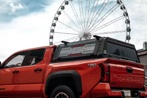 Caisse arrière verrouillable en alliage d'aluminium sur mesure, étanche, pour camion 4x4 tout-terrain, avec toit rigide pour Tundra <span class=keywords><strong>Ranger</strong></span> 5FT/6FT - Product Image 6