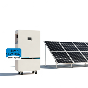 Batería de Fosfato de Hierro y Litio Apilable, Batería Solar de 15KWh, Batería de Litio Portátil, Sistema de Almacenamiento de Energía Doméstico Híbrido - Product Image 1