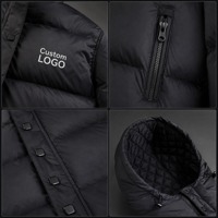 Veste d'hiver pour homme YOUMEI, nouvelle veste d'hiver pour homme à la mode, à manches amovibles, épaisse, imperméable et coupe-vent