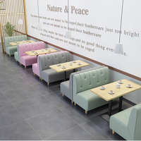 Nouvelle conception de mobilier de luxe pour restaurants commerciaux, cafés, tables, chaises, ensembles de salle à manger pour restaurants