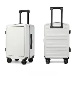 Bagages à main à la mode et articles à la mode bagages en cabine pour voyage d'affaires valise en aluminium produits notés cinq étoiles serrure Tsa