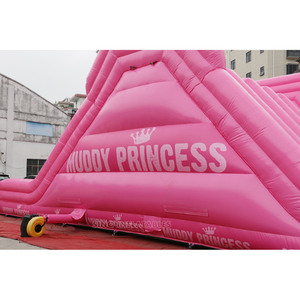 Người Lớn 5K <span class=keywords><strong>Mud</strong></span> Run Giant Inflatable Obstacle Course Với 6 Làn Đường Trượt N Pool Cho Ngoài Trời Touguh <span class=keywords><strong>Mudder</strong></span> Obstacle Race Tổ Chức Sự Kiện - Product Image 6