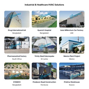 Unidad de <span class=keywords><strong>Aire</strong></span> <span class=keywords><strong>Acondicionado</strong></span> Comercial para Techo, de 2-5 Toneladas, DC R32, Frecuencia Variable, para Hoteles - Product Image 5