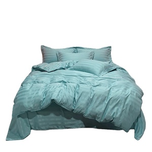 Chất Lượng Satin Sọc 3Cm Home Hotel <span class=keywords><strong>Bedding</strong></span> Bán Có Sẵn Trong Một Số Màu Sắc - Product Image 1