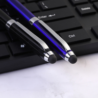 Vente chaude Élégant Stylo À Bille Tactile En Métal Personnalisé 0.7mm Largeur D'écriture avec pour Stylet Tablette Stylo