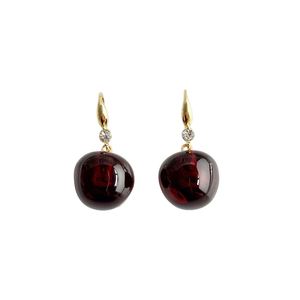 New Design <b>Red</b> Cherry Pendant <b>Earrings</b> Fashion Women Cute Jewelry Accessories <b>Earring</b> - Product Image 5