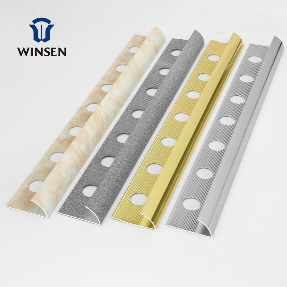 Aluminum Tile Edge Protection Trim Ceramic Tile Trim for Home Wall ...