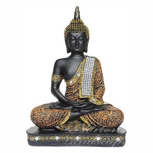 Estatua de Buda <span class=keywords><strong>Zen</strong></span> personalizada para jardín, estatua de Buda tailandés de meditación religiosa de bronce grande, precios de escultura - Product Image 1