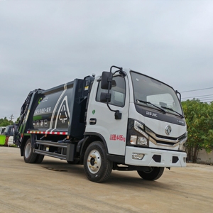 Camión de Basura Dongfeng 4*2, Pequeño, Diésel, con Compresor, con Certificación de Calidad y Servicios Personalizados - Product Image 1
