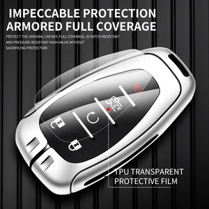 Op Maat Gemaakte Afstandsbediening Voor Cruze Luxe Zink Legering Lederen Externe Hoes Cover Sleutel Auto - Product Image 3