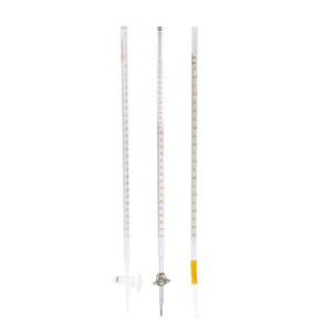 مختبر المتاح العقيمة الزجاج واضحة الرقمية حمض السحاحة 50 مللي حمض سحاحة مع PTFE محبس - Product Image 6