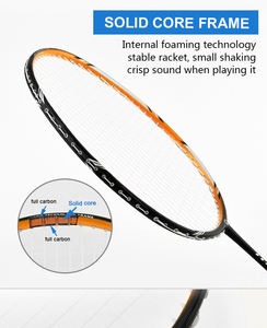 Whiz yüksek modüllü 30T grafit şaft süper yüksek gerilim profesyonel yetişkinler badminton raketi - Product Image 5