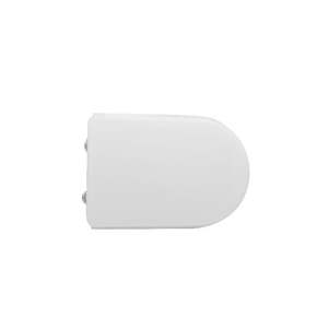 Tapa de inodoro moderna para Galaxy Aster Vase, de liberación rápida, alargada, cuadrada y en forma de V, de urea y plástico UF, accesorio de baño - Product Image 1